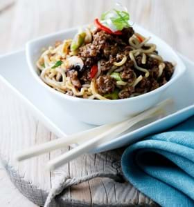 Stir-Fried Beef Noodles