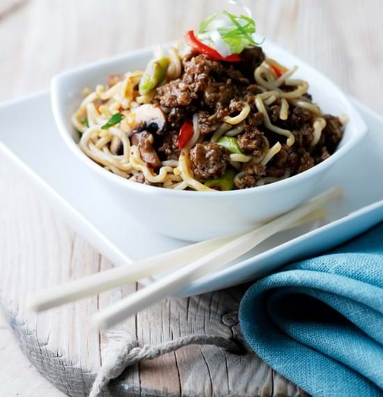 Stir-Fried Beef Noodles