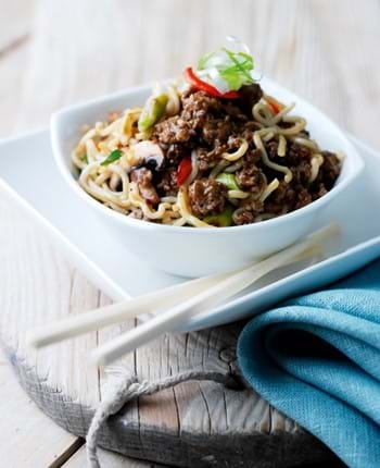 Stir-Fried Beef Noodles