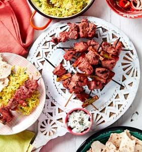 Tandoori Lamb Skewers