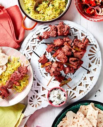 Tandoori Lamb Skewers