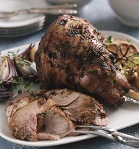 Thai Roast Lamb with Root Vegetables