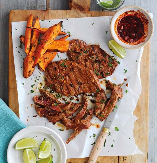 Thin Cut Steaks with Smoked Paprika and Chilli