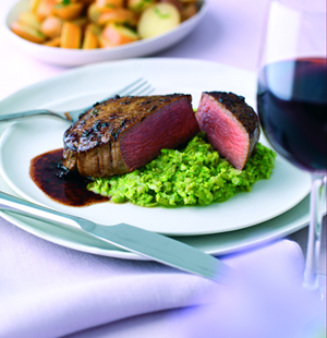 Fillet Steaks with Tarragon and Shallot Butter