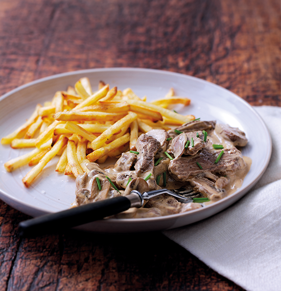 Quick Beef Stroganoff