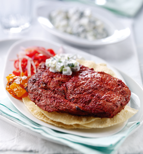 Tandoori Rib-Eye Steaks