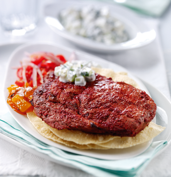 Tandoori Rib-Eye Steaks